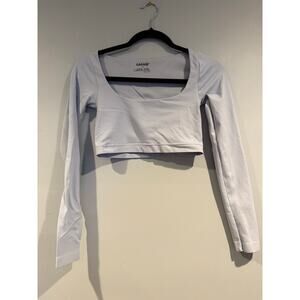 Garage Long Sleeve Cropped Top – Size P/S (Small)